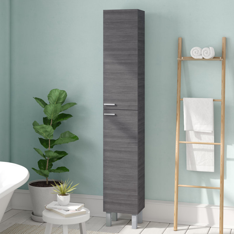 Home Etc 30 x 182cm Free Standing Tall Bathroom & Reviews